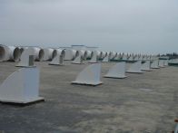 大型玻璃风机安装实例